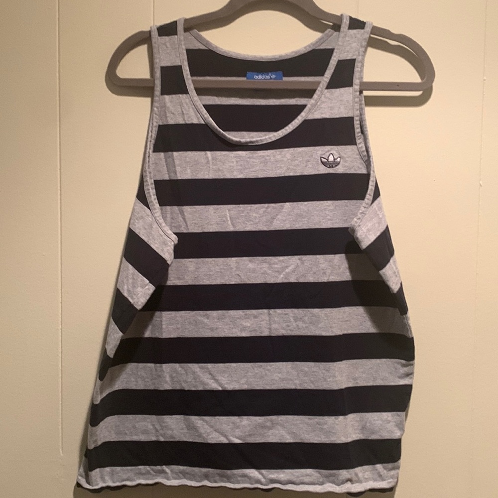 ADIDAS Striped Tank Top